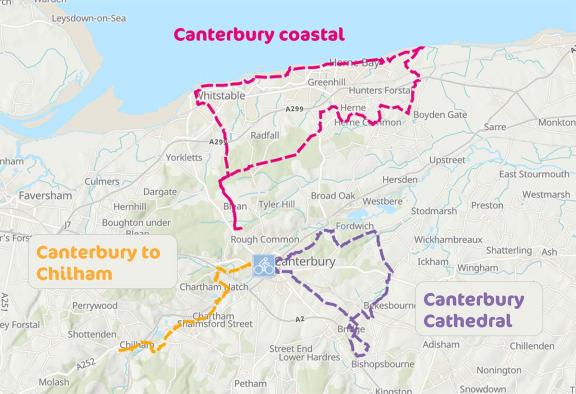 Canterbury routes